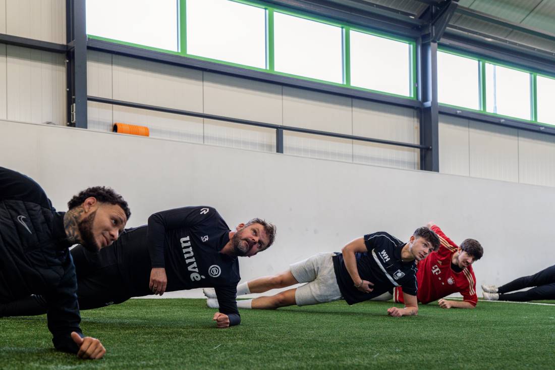 sportende mensen