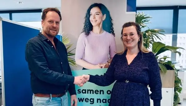 Iwan Tolboom van Ruisch coaching en Eefke Houben van USG Restart