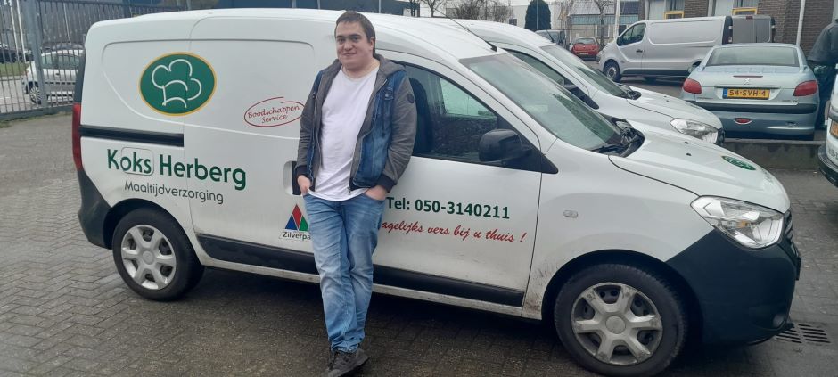 Kandidaat Jeroen op zijn werk